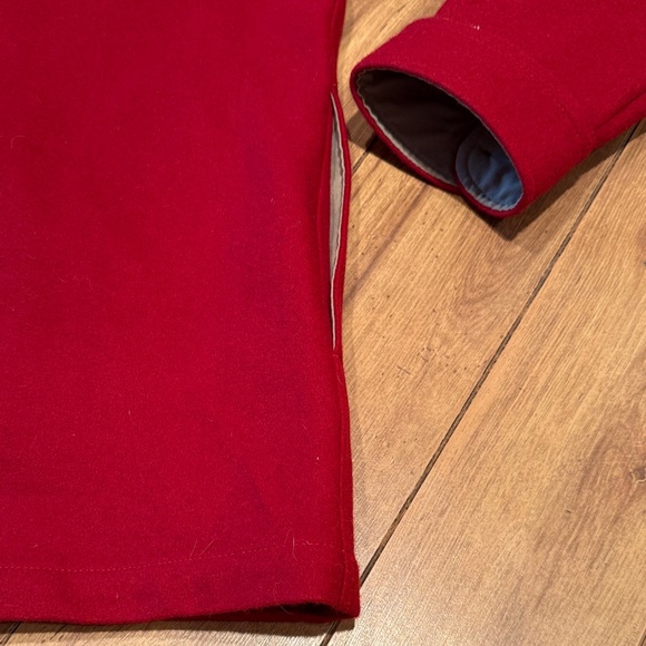 Pendleton 100% Virgin Wool Men's Red Shirt Jacket - Picture 8 of 9